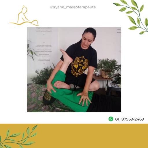 Thai massagem por Riane Oliveira • Massoterapeuta
