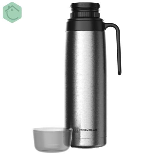 Garrafa Térmica Rosca 100% Inox 1,0L R-Evolution - Termolar por Casa Vitória