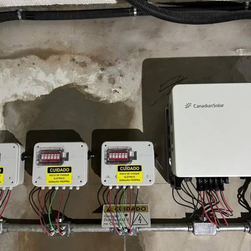 Usina Solar​​ por Elétrica Evolução