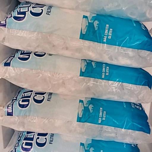 Comprar o produto de Saco de gelo em cubos em Gelo pela empresa Gelo Max em Botucatu, SP por Solutudo