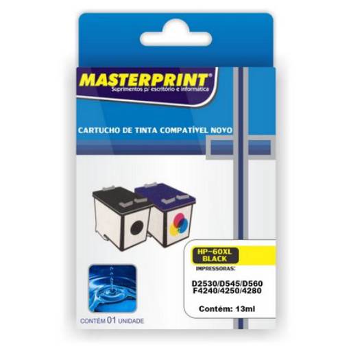 cartucho hp-60XL preto em Foz do Iguaçu, PR por Toner & Cia Cartuchos