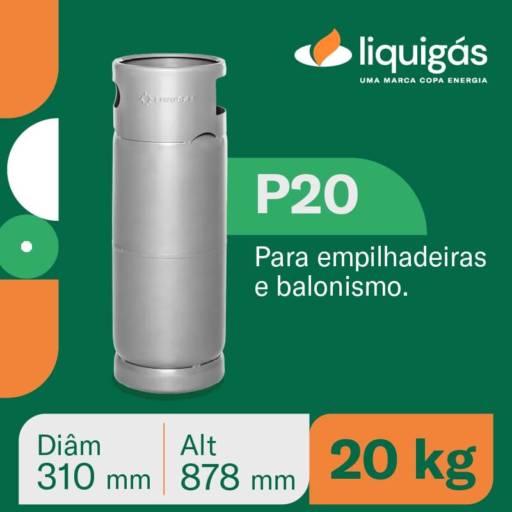 Gás P20 - Praticidade e Eficiência em Canoas