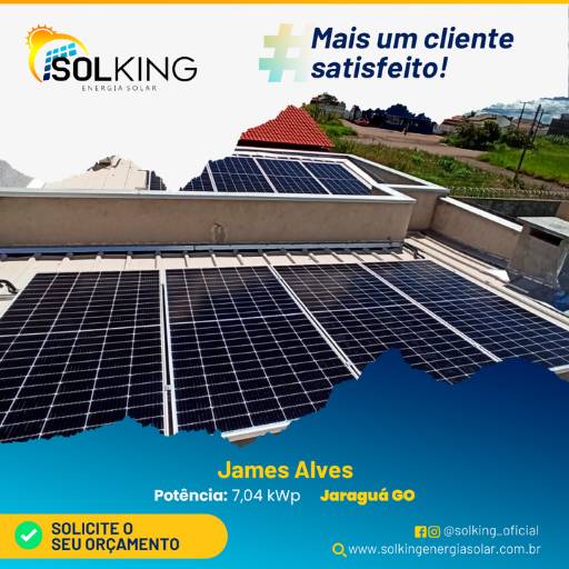 Comprar a oferta de Empresa de Instalação de Energia Solar em Energia Solar pela empresa Solking Energia Solar em Anápolis, GO por Solutudo