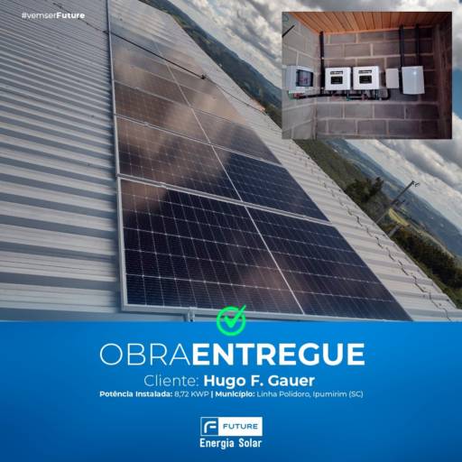 Comprar o produto de Energia Solar para Indústria em Energia Solar pela empresa Future Energia Solar em Navegantes, SC por Solutudo