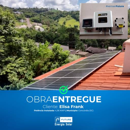 Comprar o produto de Energia Solar Residencial em Energia Solar pela empresa Future Energia Solar em Navegantes, SC por Solutudo