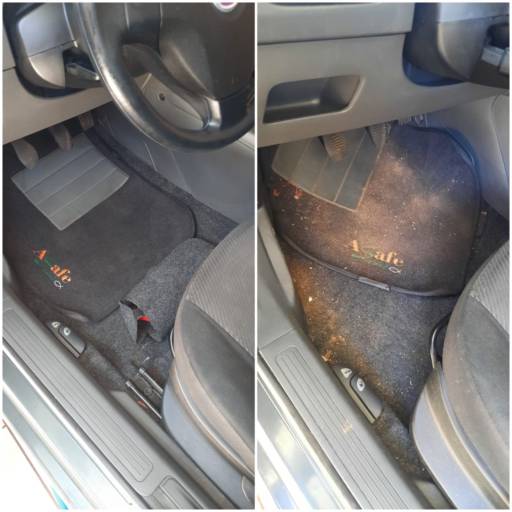 Limpeza Interna de Carro por Renova Clean