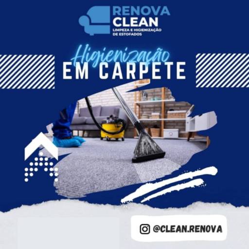 Higienização de Carpete por Renova Clean