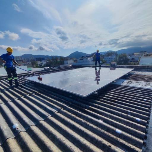 Limpeza de Placa Solar 2