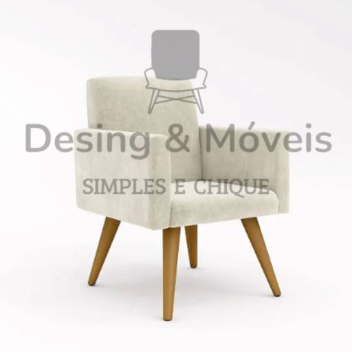 Poltrona Nina - Cor 18 Freja - 10x s Juros