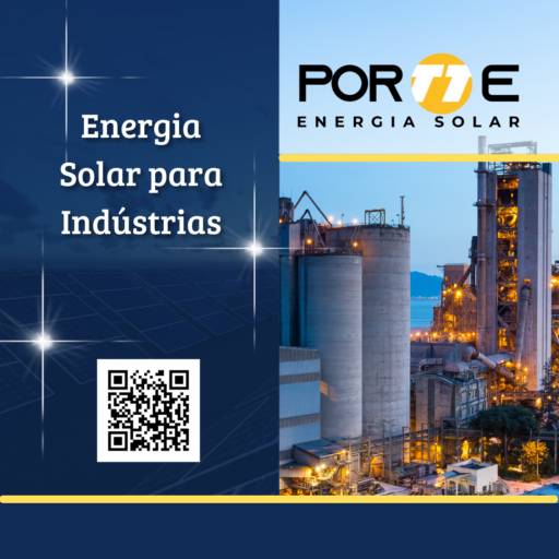 Comprar o produto de Energia Solar para Indústria em Energia Solar pela empresa Portte Energia Solar em Curitiba, PR por Solutudo