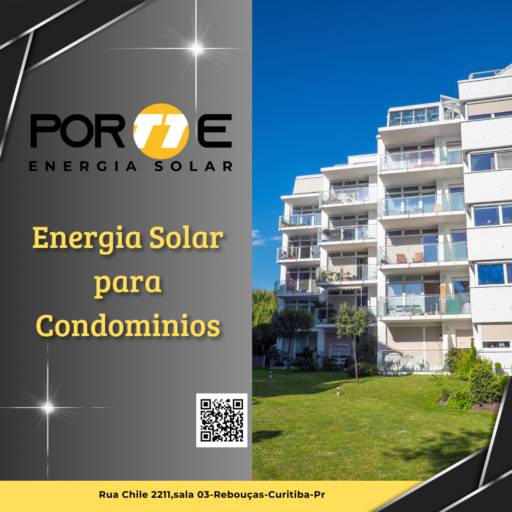 Orçamento energia solar para condomínio em Curitiba, PR por Portte Energia solar
