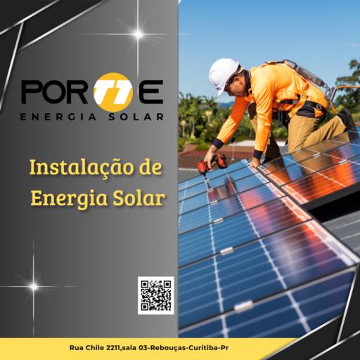 Empresa de Instalação de Energia Solar em Curitiba, PR por Portte Energia solar