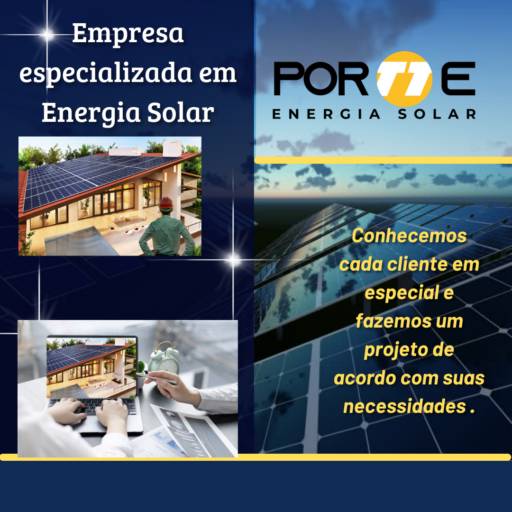 Comprar o produto de Empresa Especializada em Energia Solar em Energia Solar pela empresa Portte Energia Solar em Curitiba, PR por Solutudo