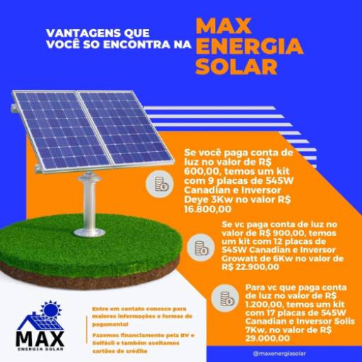 Energia Solar para Comércio