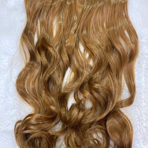 Aplique tic tac cabelo loiro acobreado  em Foz do Iguaçu, PR por Trimurti Cabelos para Mega Hair Perucas Jumbo e Apliques para Cabelo 