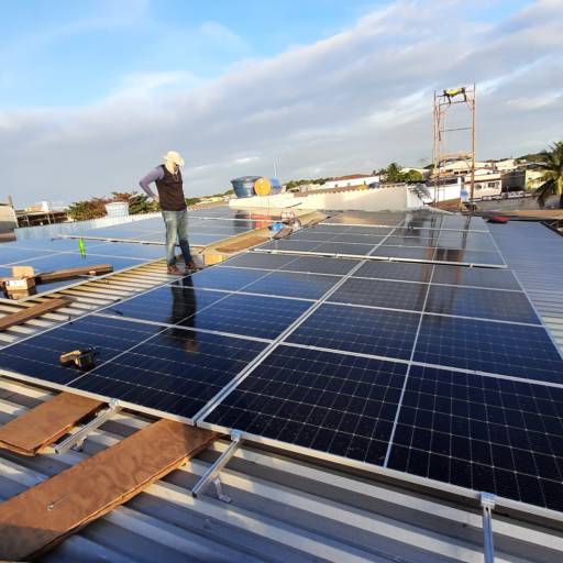 Comprar o produto de Energia Solar para Indústria em Energia Solar pela empresa Safeway Casa Inteligente em Vitória, ES por Solutudo