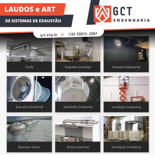 Laudo técnico de sistemas de exaustão