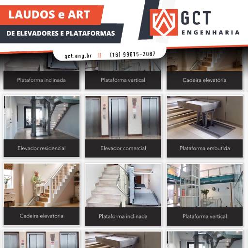 Laudo técnico de elevadores e plataformas