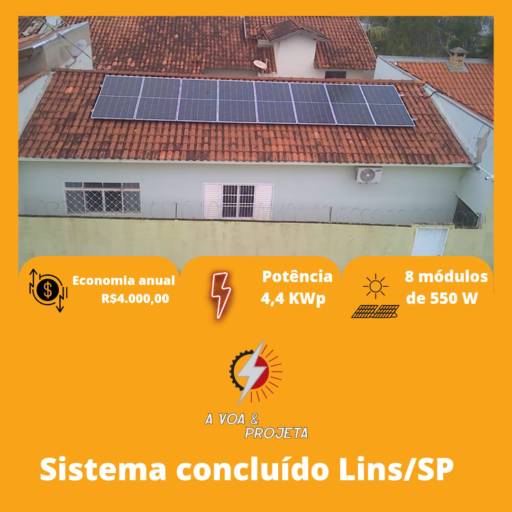 Comprar a oferta de Empresa de Energia Solar em Energia Solar pela empresa A Voa & Projeta em Promissão, SP por Solutudo