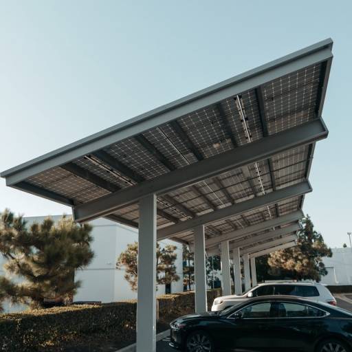 Instalação de carport solar