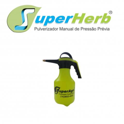 SuperHerb Pulverizador Pressão Prévia 2 litros por Caco Loja Agrícola