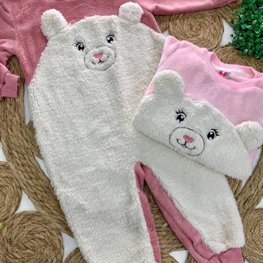 Macacão de inverno para menina por Influência Kids - Moda Infantil