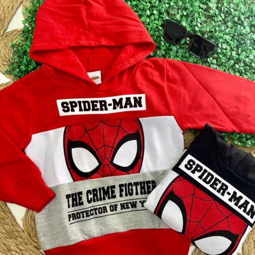 Casaco Homem-Aranha  por Influência Kids - Moda Infantil