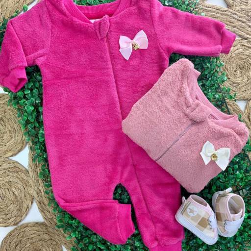 Macacão peluciado de menina por Influência Kids - Moda Infantil