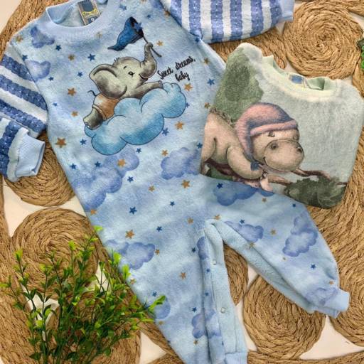 Macacão de elefantinho por Influência Kids - Moda Infantil