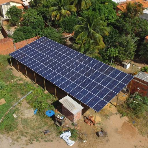 Instalação de carport solar por Microshipp Solar