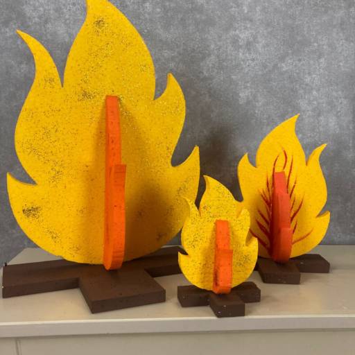 Fogueira decorativa para Festa Junina  por Bigtok