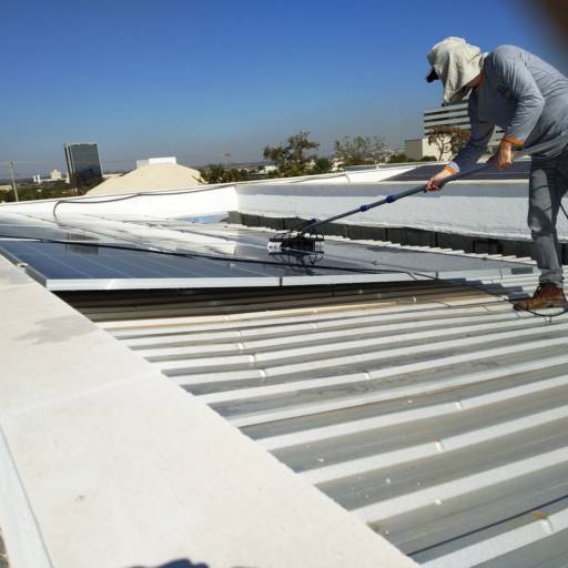 Limpeza de Placa Solar