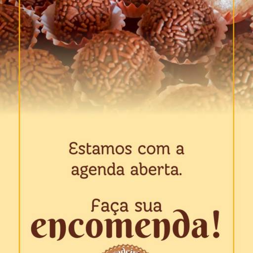 Comprar o produto de Cardápio para encomenda de bolos e doces em Bauru em Bolos e Doces pela empresa A Brigadeiríssima em Bauru, SP por Solutudo