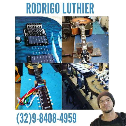 Comprar o produto de Fabricação e conserto de  instrumentos musicais em geral  em Instrumentos Musicais pela empresa Rodrigo Luthier em Leopoldina, MG por Solutudo