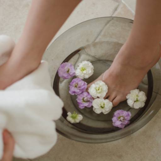 Spa e plásticas dos pés