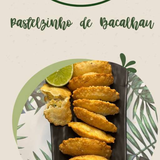 Pastelzinho de bacalhau congelado