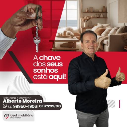 Comprar o produto de Venda de imóveis em Venda - Casas pela empresa Alberto Moreira - Corretor de Imóveis em Mineiros, GO por Solutudo