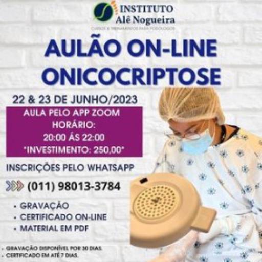 Cursos on-line para podólogos