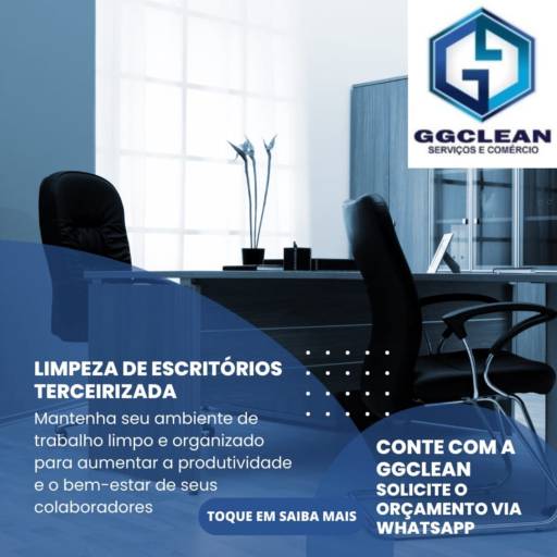Comprar a oferta de Limpeza de Escritórios em São Paulo em Limpeza pela empresa GGCLEAN SERVIÇOS E COMÉRCIO DE LIMPEZA LTDA em São Paulo, SP por Solutudo