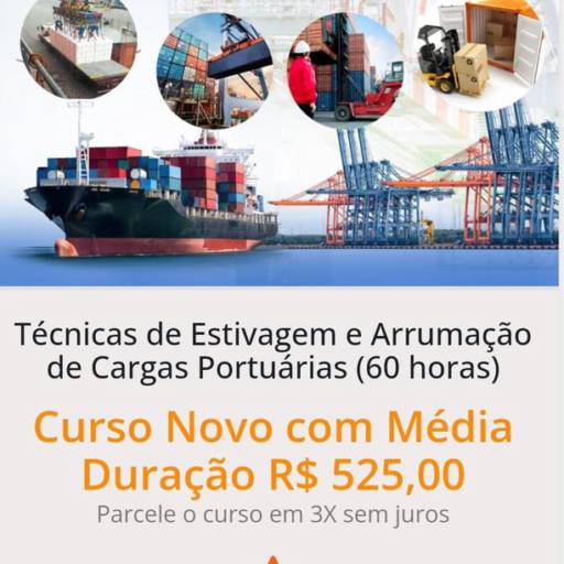Comprar o produto de Técnicas de Estivagem e Arrumação de Cargas Portuárias  em Terminais Portuários pela empresa CECONPORT em Santos, SP por Solutudo