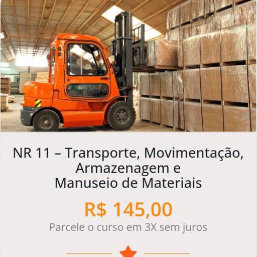 NR 11 – Transporte, Movimentação, Armazenagem e Manuseio de Materiais