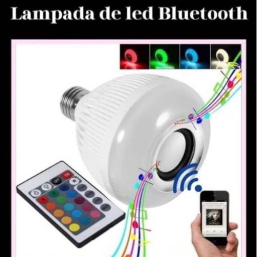 Lâmpada de Led Bluetooth
