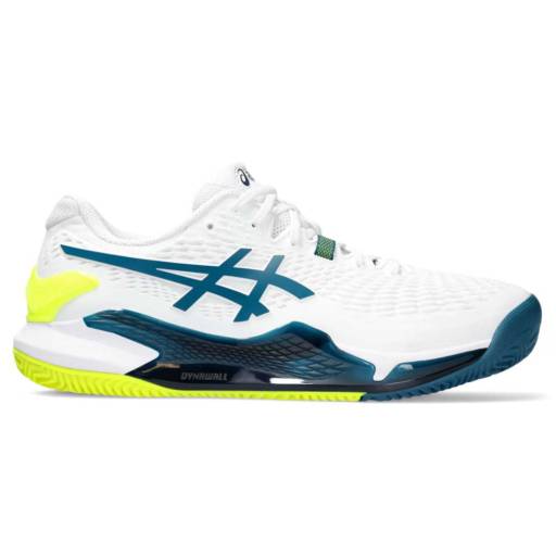 Tênis Asics Gel Resolution 9 Clay - Branco em Atibaia, SP por Léo Tennis Atibaia - Aula de Tênis, Beach Tênis e Locação de Quadra de Tênis