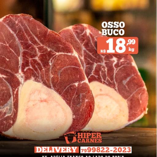 Comprar o produto de Osso buco em Carne Bovina pela empresa Frigo Hiper Carne em Aracaju, SE por Solutudo