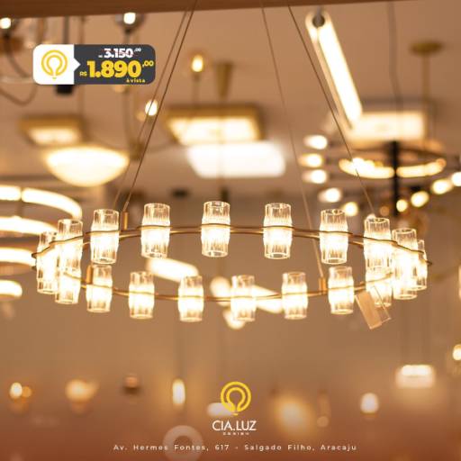 Comprar o produto de Luminária em Construção pela empresa Cia Luz Design em Aracaju, SE por Solutudo