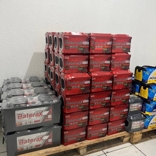 Comprar o produto de BATERIA CAMINHÃO, MARCA BATERAX 150 AMPERES em Baterias Automotivas pela empresa Ferraz Baterias em São José do Rio Preto, SP por Solutudo