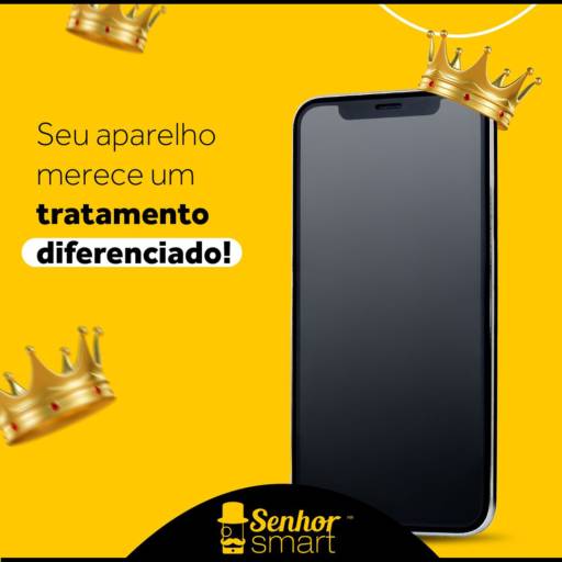 Comprar o produto de Conserto de celular e de tablet em Assistência Técnica pela empresa Senhor Smart Mineiros em Mineiros, GO por Solutudo