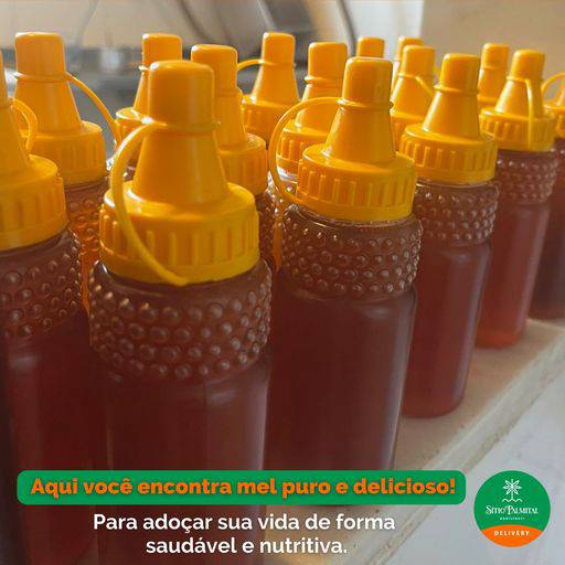 O mel é um ingrediente natural e delicioso. por Sítio Palmital Hortifrúti Delivery 
