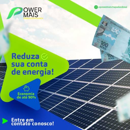 Empresa Especializada em Energia Solar - Power Mais Chapadão do Sul