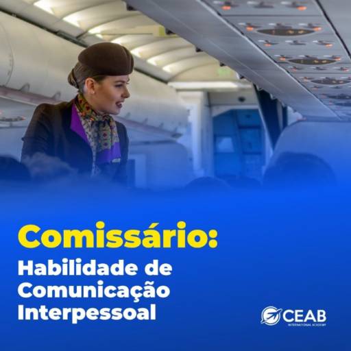 Curso de Comissário de Bordo por CEAB BRASIL